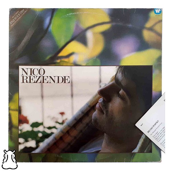 LP Nico Rezende - Esquece e Vem - Vinil 1987 Encarte - Hm