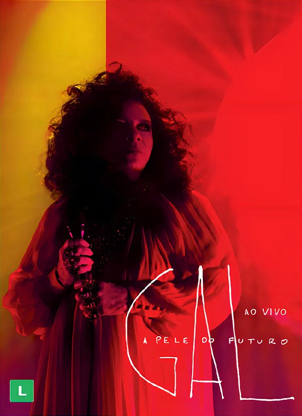 DVD Gal Costa - A Pele do Futuro Ao Vivo - Novo Lacrado - Hm