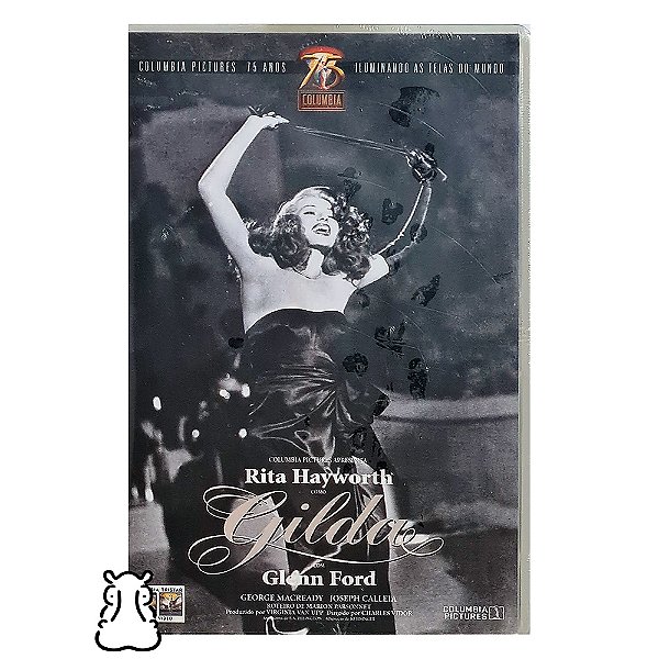 Fita VHS Filme Gilda - Lacrado - Hm