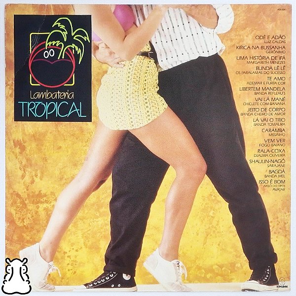 LP Lambateria Tropical - Disco de Vinil 1988 - Hm