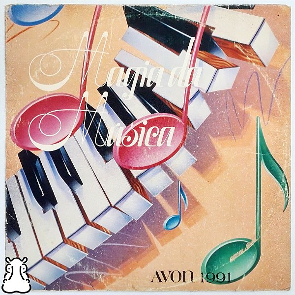 LP Magia Da Musica Avon - Disco de Vinil 1991 - Hm