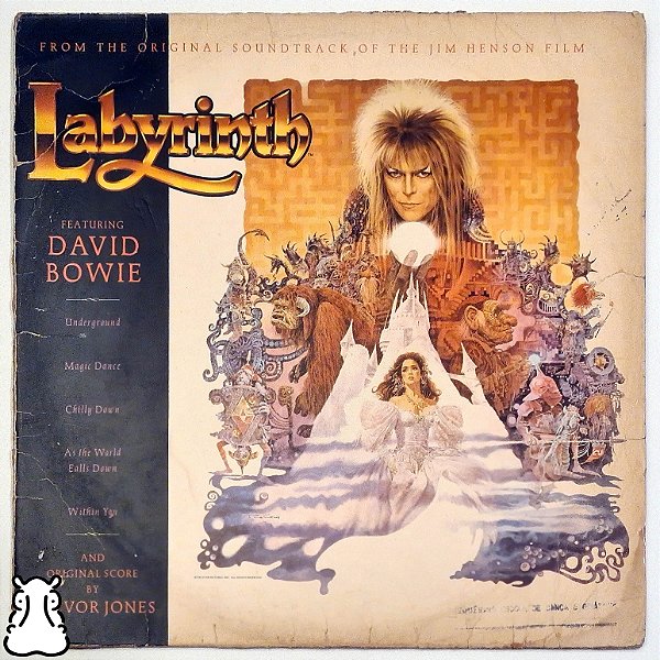 LP David Bowie Trilha Sonora Filme Labyrinth Vinil 1986 - Hm
