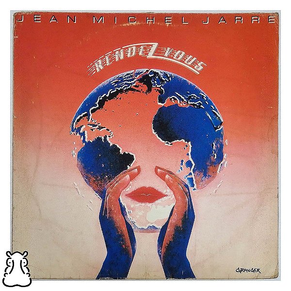 LP Jean Michel Jarre - Rendez-Vous Disco de Vinil 1986 - Hm