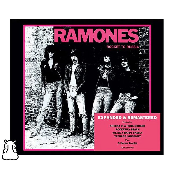 CD Ramones - Rocket to Russia - Novo Lacrado - Hm