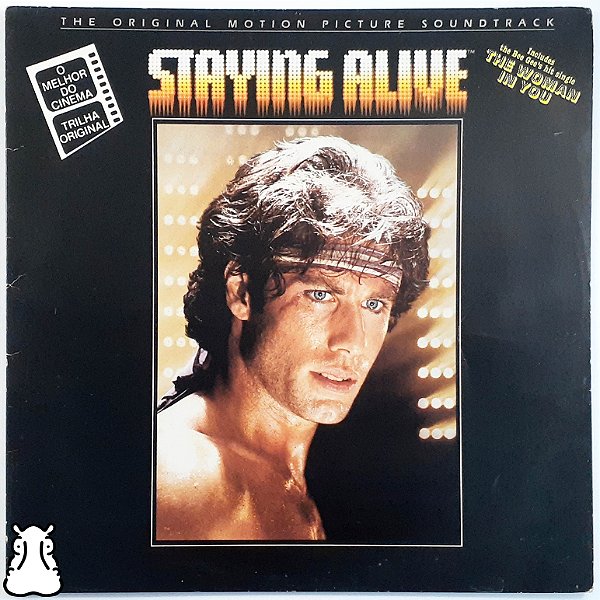 LP Trilha Sonora Filme  - Staying Alive Vinil 1983 Leia - Hm