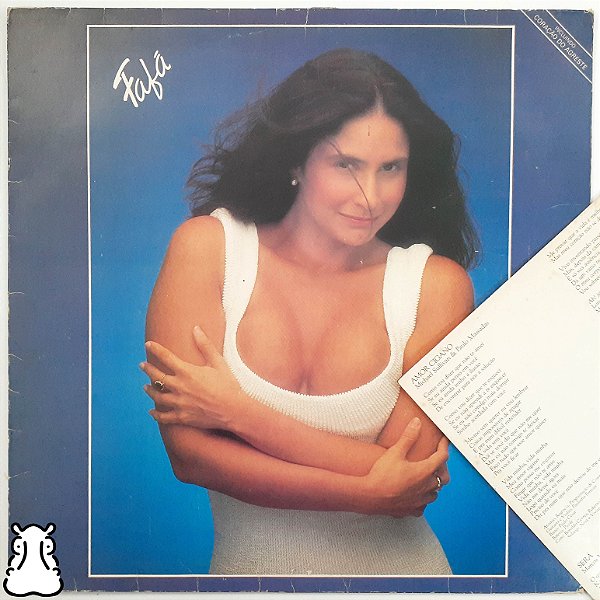 LP Fafá de Belém - Fafá Amor Cigano Vinil 1989 Encarte - Hm