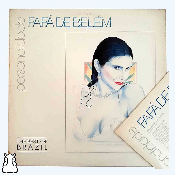 LP Fafá de Belém - Personalidade - 1988 Vinil Encarte - Hm