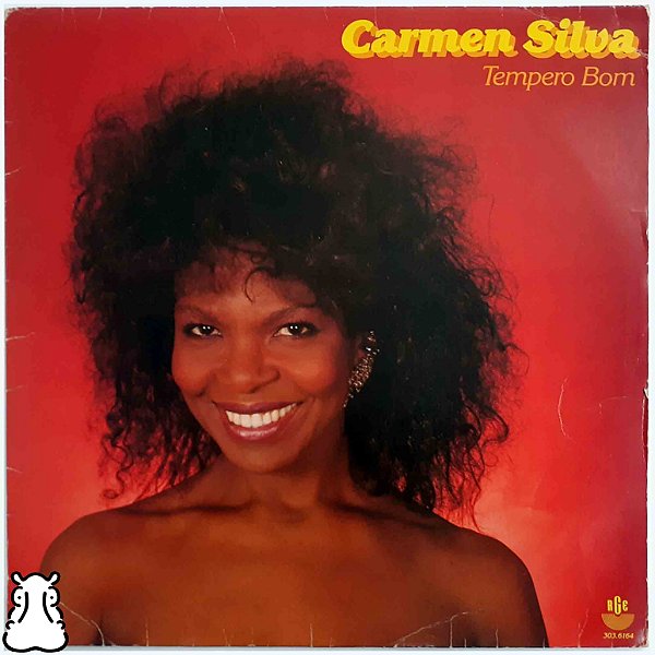 LP Carmen Silva - Tempero Bom - Disco de Vinil 1989 - Hm