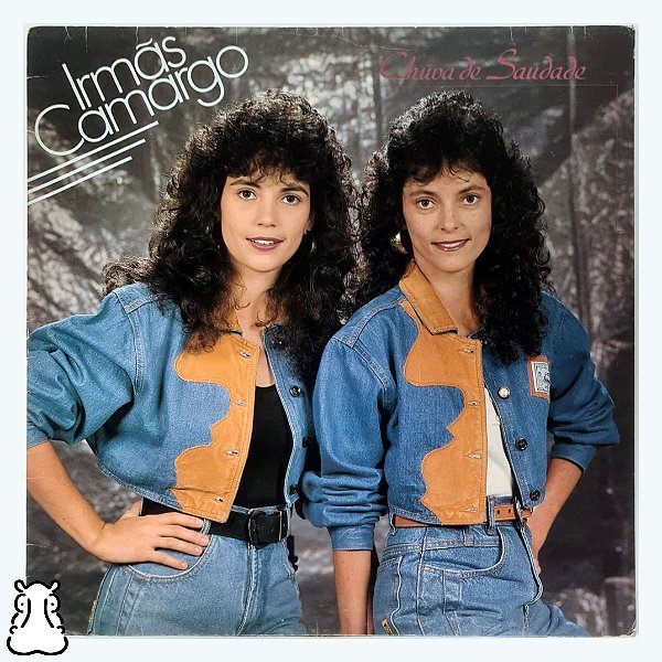 LP Irmãs Camargo - Chuva de Saudade - Disco de Vinil - Hm