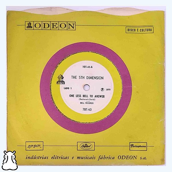 EP Compacto 5th Dimension One Less Bell To Answer Vinil - Hm