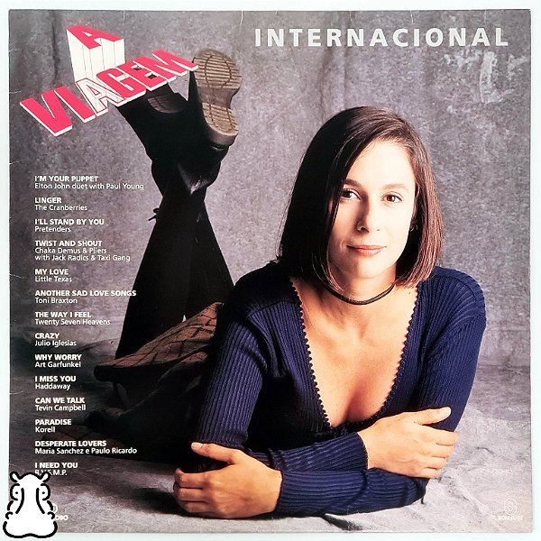 LP Novela - A Viagem Internacional Disco de Vinil 1994 - Hm