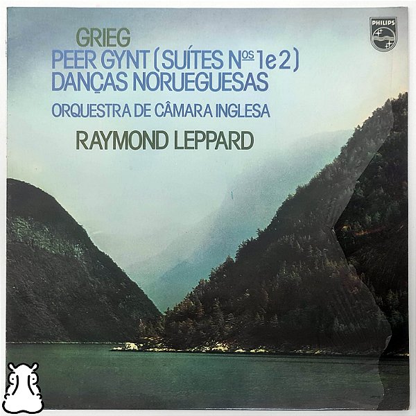LP Grieg Raymond Leppard Peer Gynt Suites 1 & 2 Vinil - Hm