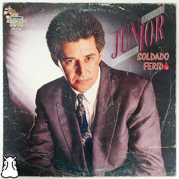 LP Júnior - Soldado Ferido - Disco de Vinil - Hm