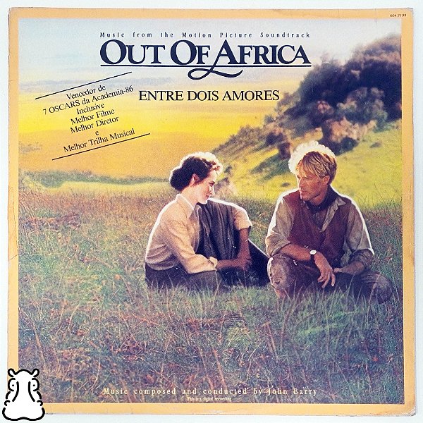LP Trilha Filme Out of África Entre dois Amores Vinil - Hm
