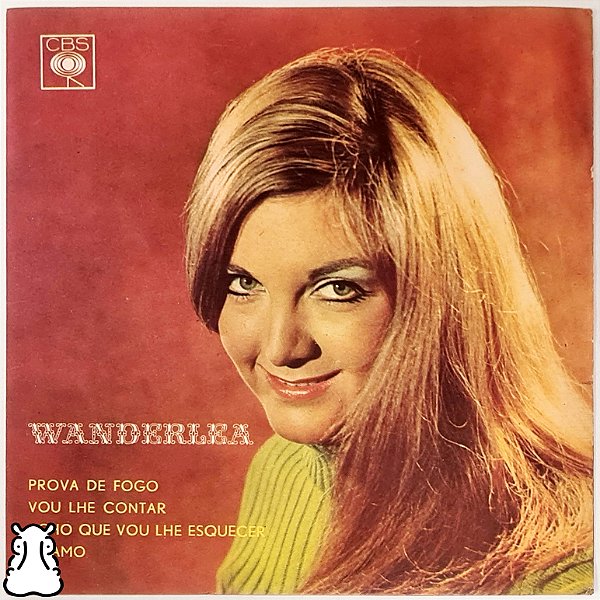 EP Compacto Wanderléa - Prova de Fogo Disco Vinil 1967 - Hm