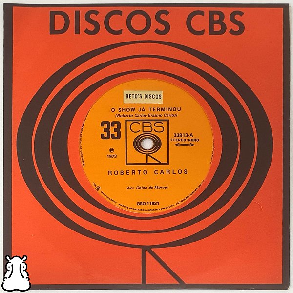 EP Compacto Roberto Carlos Show Já Terminou Vinil 1973 - Hm
