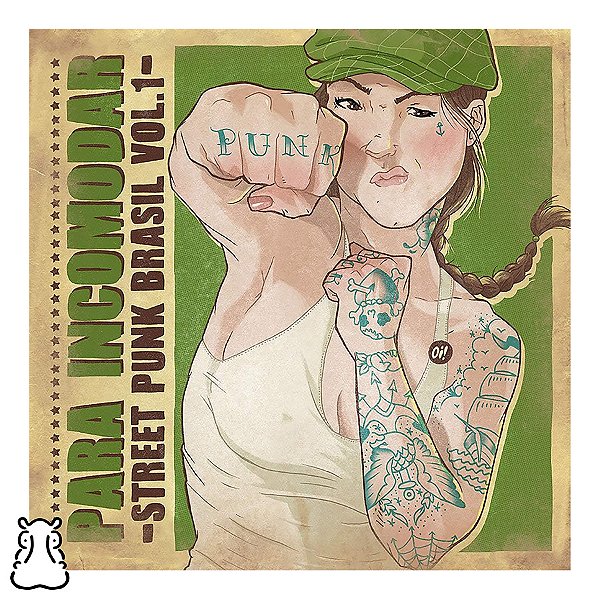 CD Para Incomodar - Street Punk Brasil 1 - Novo Lacrado - Hm