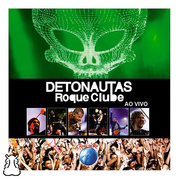 CD Detonautas Roque Clube - Ao Vivo Rock In Rio - Novo - Hm