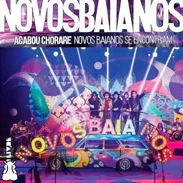 CD + DVD Novos Baianos Encontram Acabou Chorare Lacrado - Hm