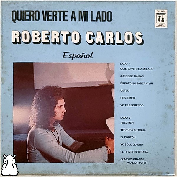 CD Roberto Carlos - Quiero Verte a Mi Lado - 1975 Novo - Hm