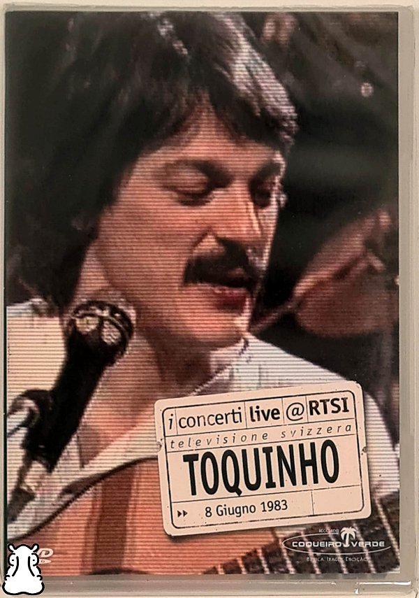 DVD Toquinho Concerti Live Svizzera Giugno 1983 Lacrado - Hm