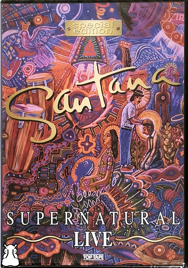 DVD Santana Supernatural Live Special Edition Lacrado - Hm