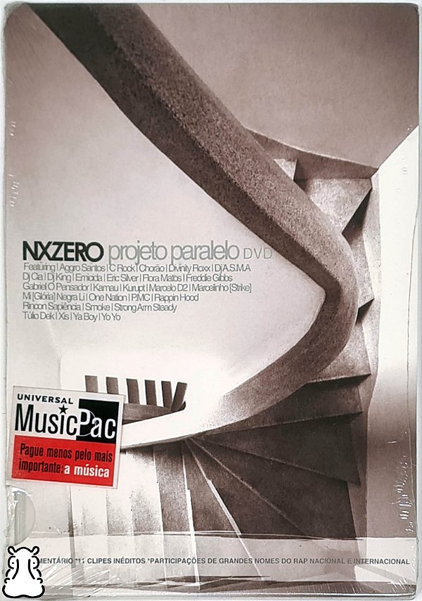 DVD NX Zero - Projeto Paralelo - 2011 Novo / Lacrado - Hm