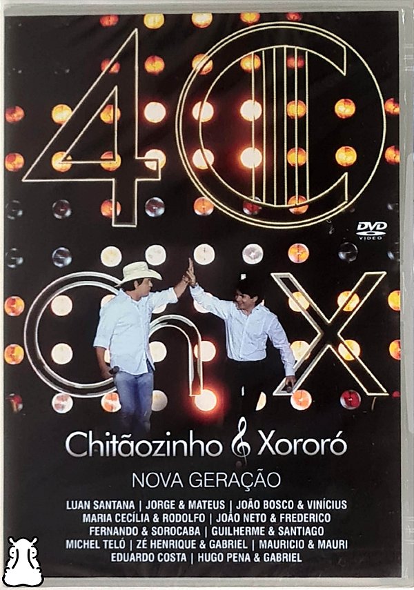 DVD Chitãozinho e Xororó - Nova Geração Novo / Lacrado - Hm