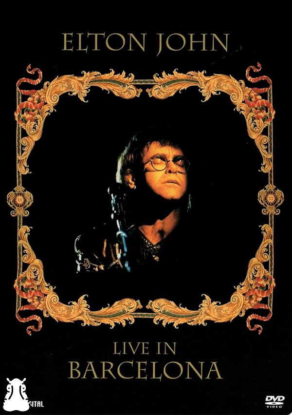 DVD Elton John - Live In Barcelona - Novo / Lacrado - Hm