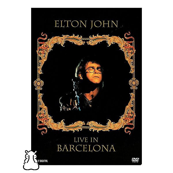 DVD Elton John - Live In Barcelona - Novo / Lacrado - Hm
