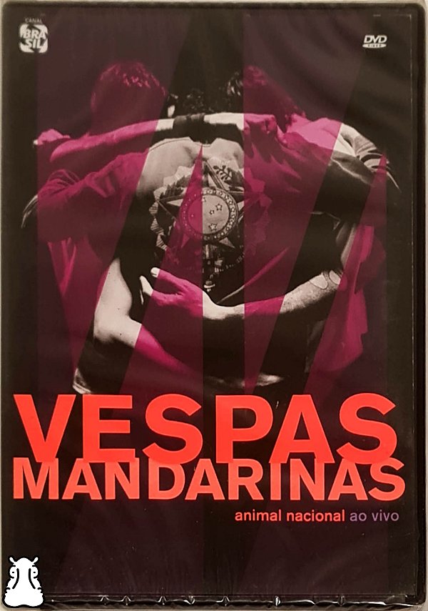 DVD Vespas Mandarinas Animal Nacional Vivo 2015 Lacrado - Hm