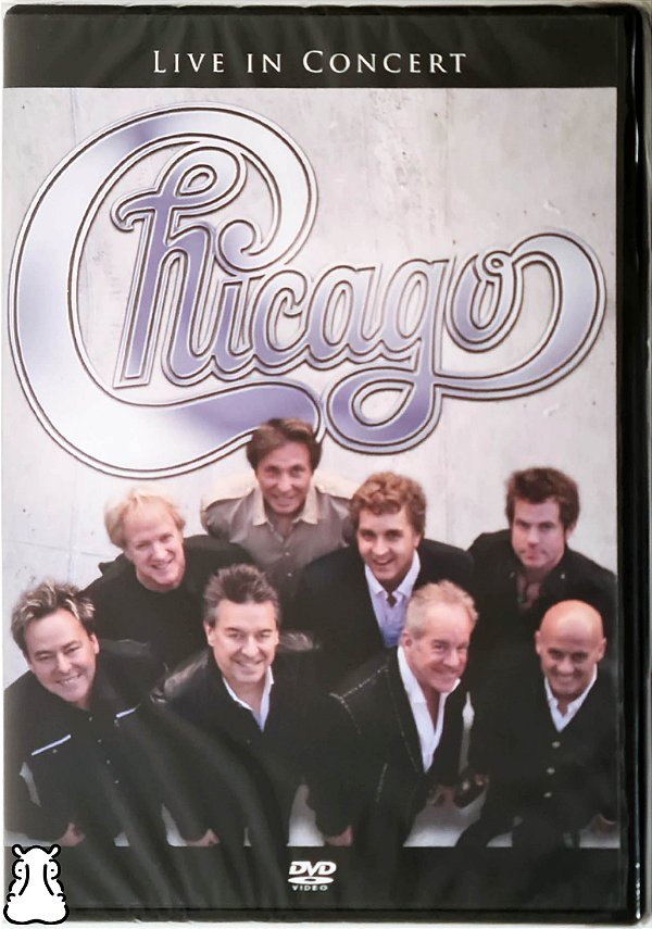 DVD Chicago - Live in Concert - Novo / Lacrado - Hm