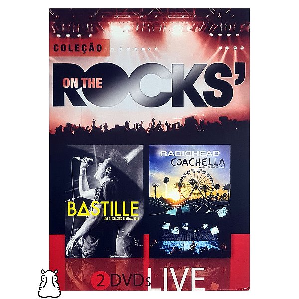 Box DVD Bastille Radiohead - On The Rocks Live Novo - Hm