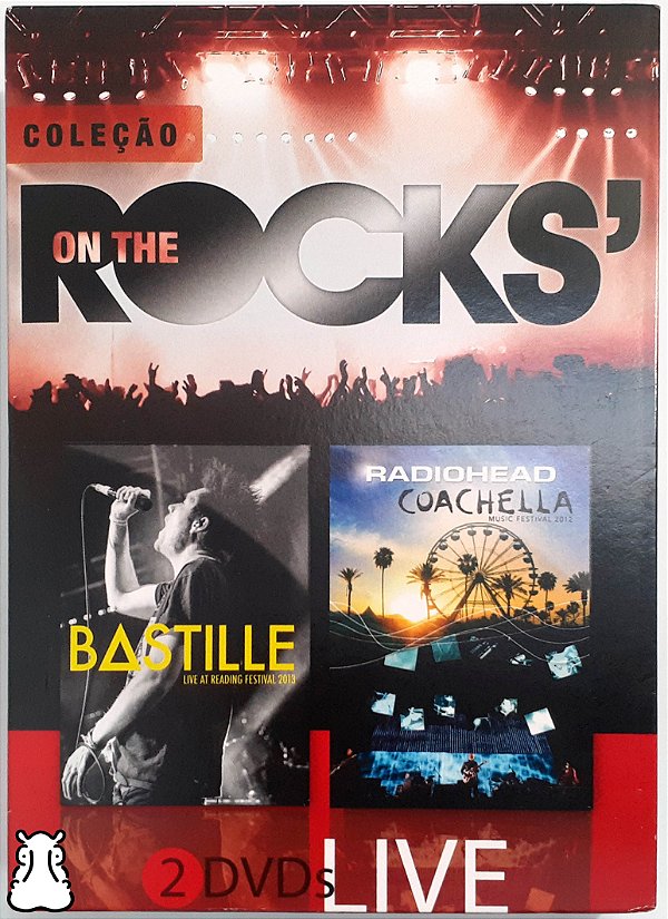 Box DVD Bastille Radiohead Coleção The Rocks Live Novo - Hm