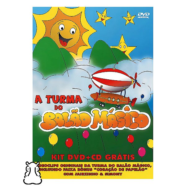CD + DVD Turma do Balão Mágico Superfantástico Lacrado - Hm