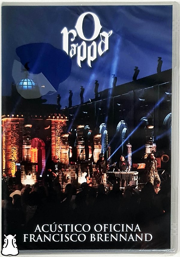 DVD O Rappa Acústico Oficina Francisco Brennand Lacrado - Hm