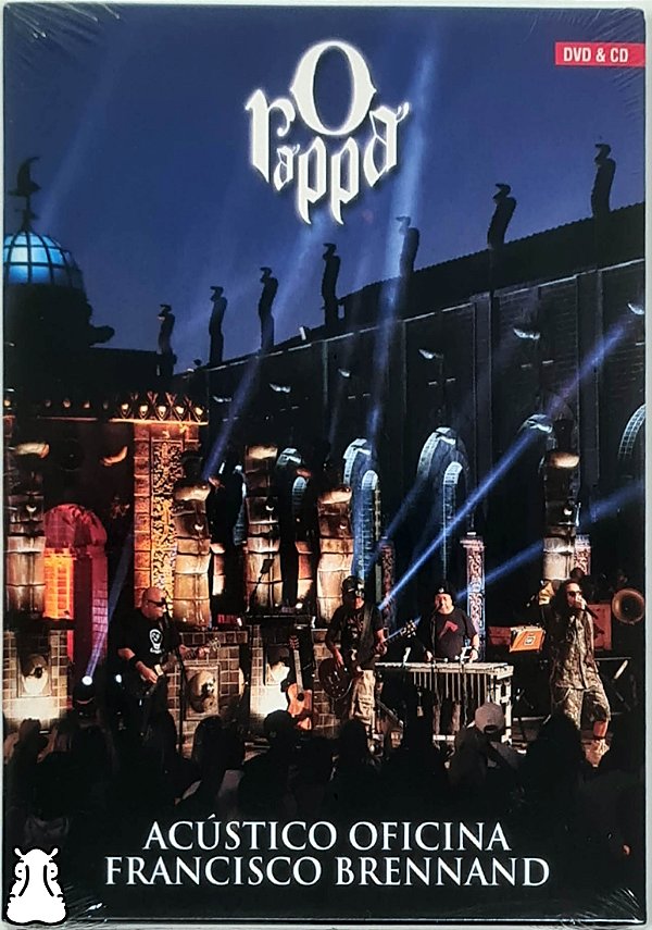 CD + DVD Rappa Acústico Oficina Brennand Lacrado 2018 - Hm