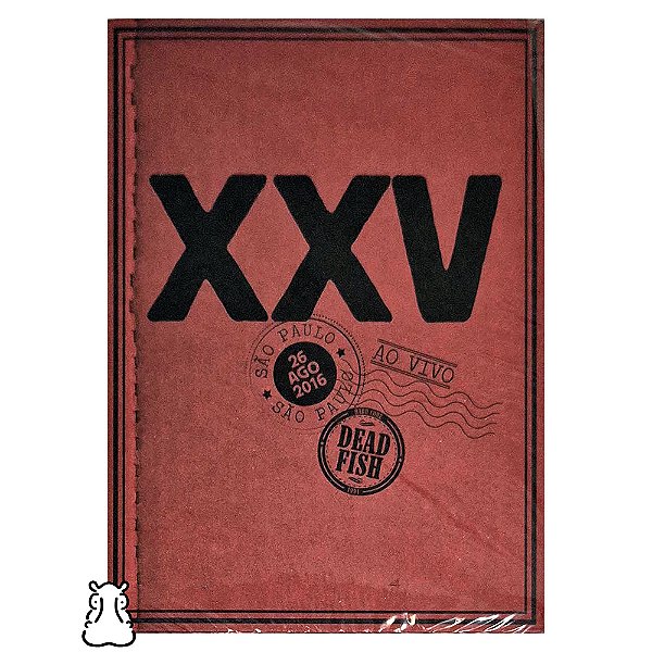 DVD Dead Fish - XXV Ao Vivo - Novo / Lacrado - Hm