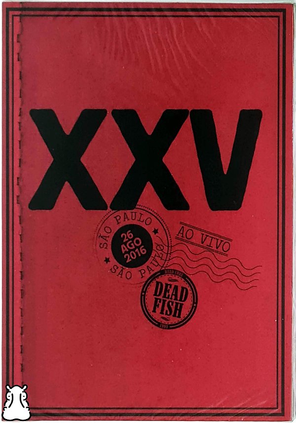 DVD Dead Fish - XXV Ao Vivo - Novo / Lacrado - Hm