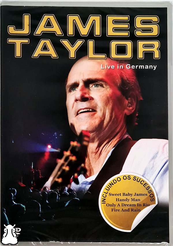 DVD James Taylor - Live In Germany 2013 Novo / Lacrado - Hm