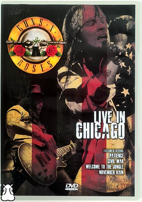 DVD Guns N' Roses - Live In Chicago - 2006 Novo - Hm