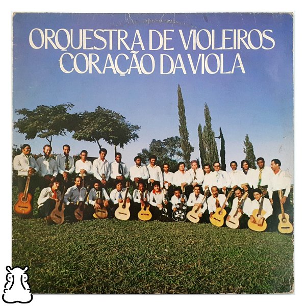 LP Orquestra Violeiros Coração Viola Luar Sertão Vinil - Hm