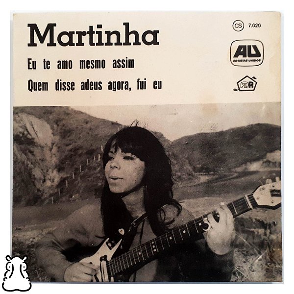 EP Compacto Martinha - Eu Te Amo Mesmo Assim - Vinil - Hm