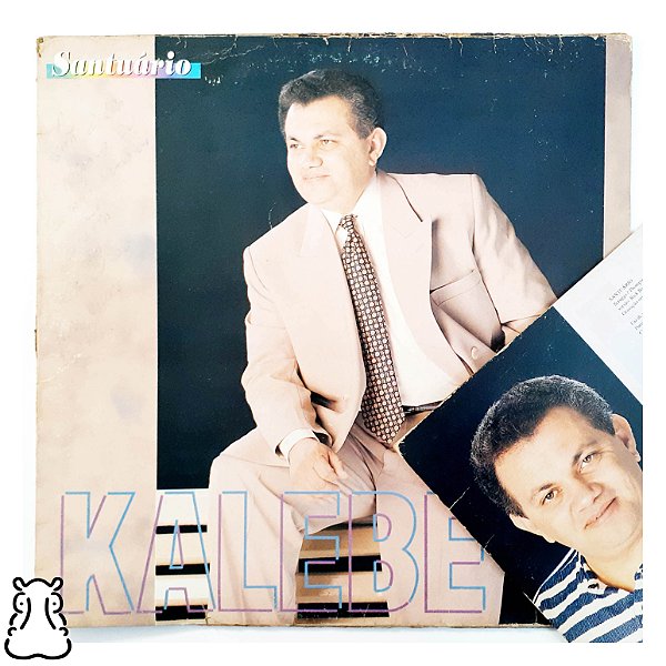 LP Kalebe - Santuário - Disco de Vinil 1994 Encarte - Hm