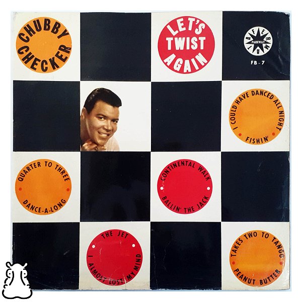 LP Chubby Checker - Let's Twist Again - Vinil 1961 Leia - Hm