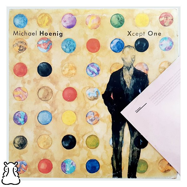 LP Michael Hoenig Xcept One Disco de Vinil 1988 Encarte - Hm