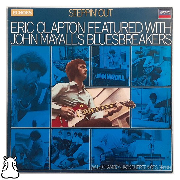 LP Eric Clapton - Steppin' Out - Disco de Vinil 1981 - Hm