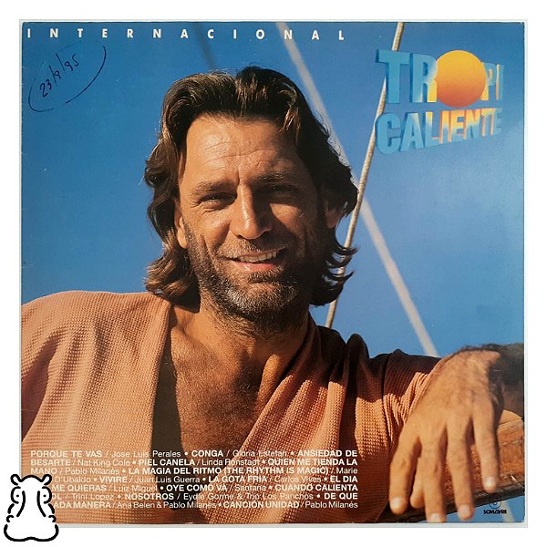 LP Novela Tropicaliente 1994 Internacional Disco Vinil - Hm