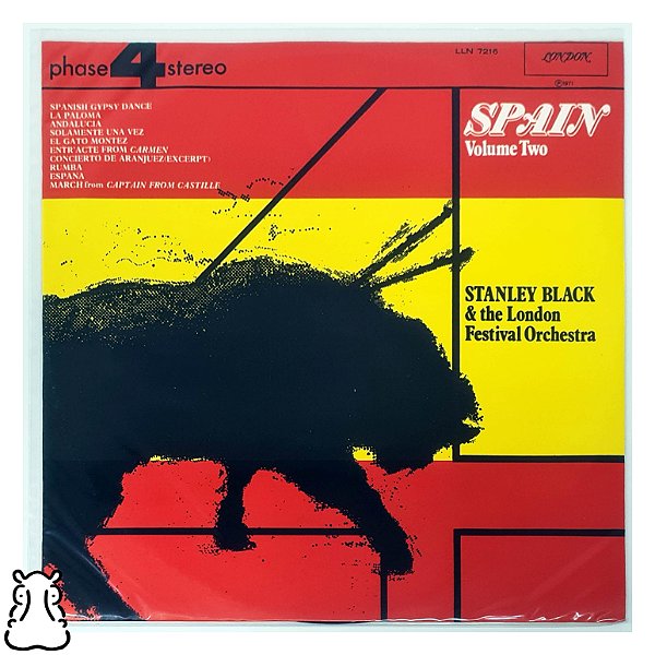 LP Stanley Black - Spain Volume Two Disco de Vinil 1971 - Hm