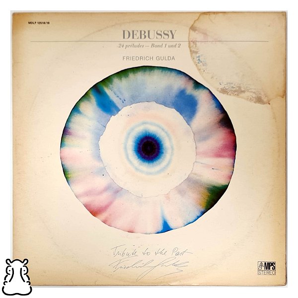 LP Debussy Friedrich Gulda 24 Preludes 1 Und 2 Vinil - Hm